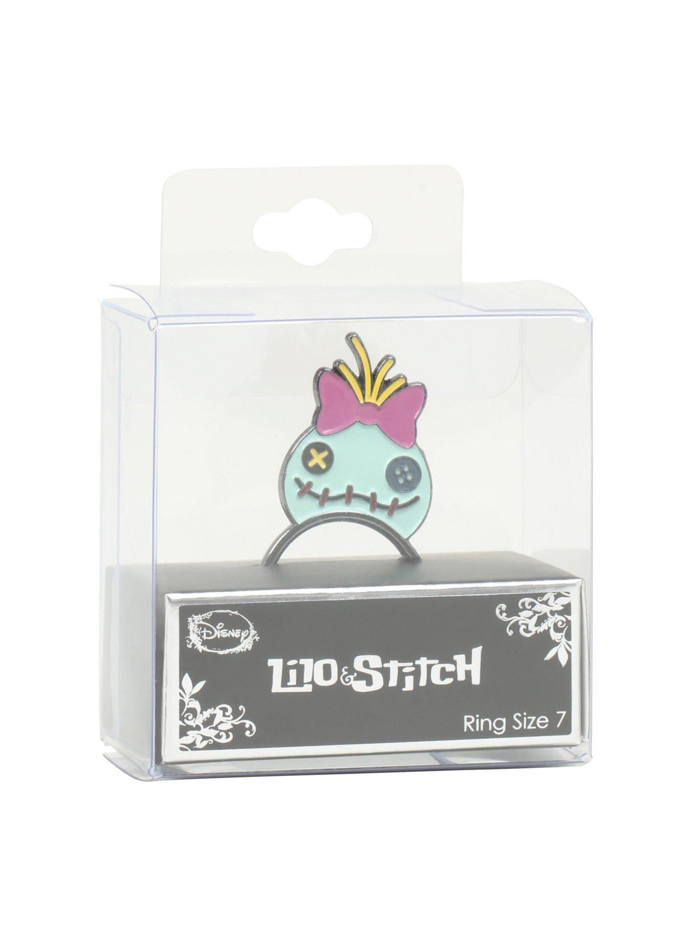 Disney Lilo & Stitch Scrump Flat Enamel Ring, , alternate