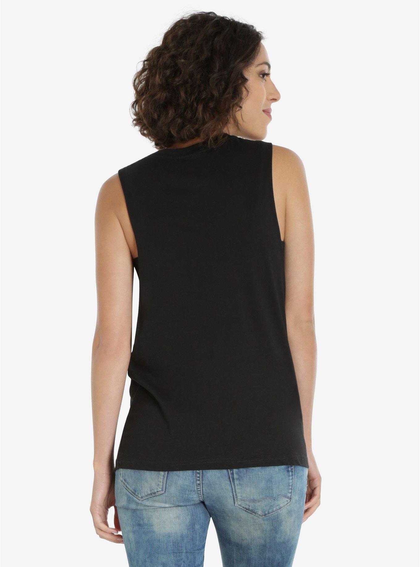 Harry Potter Hufflepuff Womens Muscle Top, , alternate