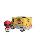 Funko Marvel Dorbz Ridez Deadpool With Chimichanga Truck Vinyl Collectible, , alternate