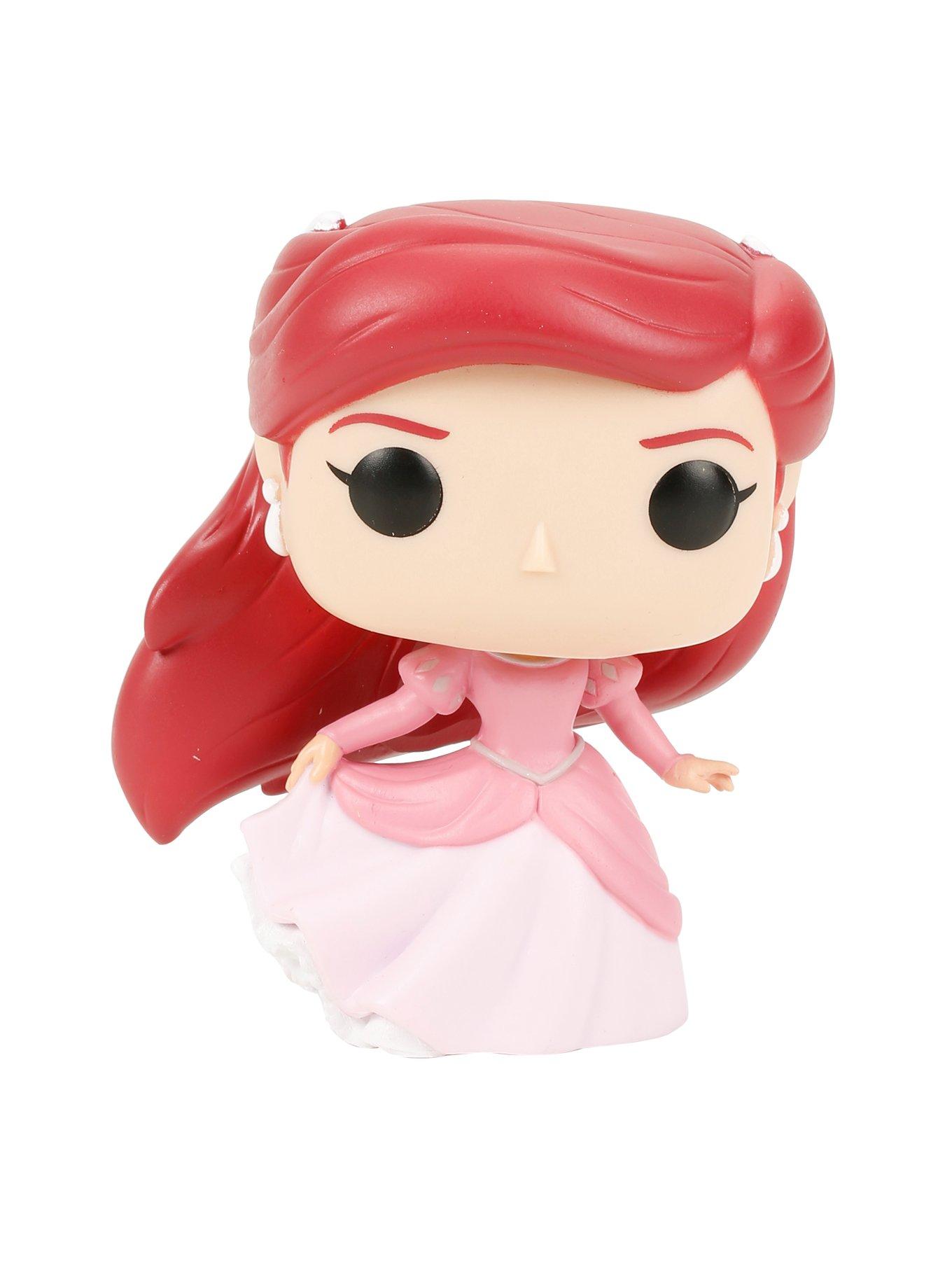 Funko Disney The Little Mermaid Pop! Ariel (Pink) Vinyl Figure, , alternate