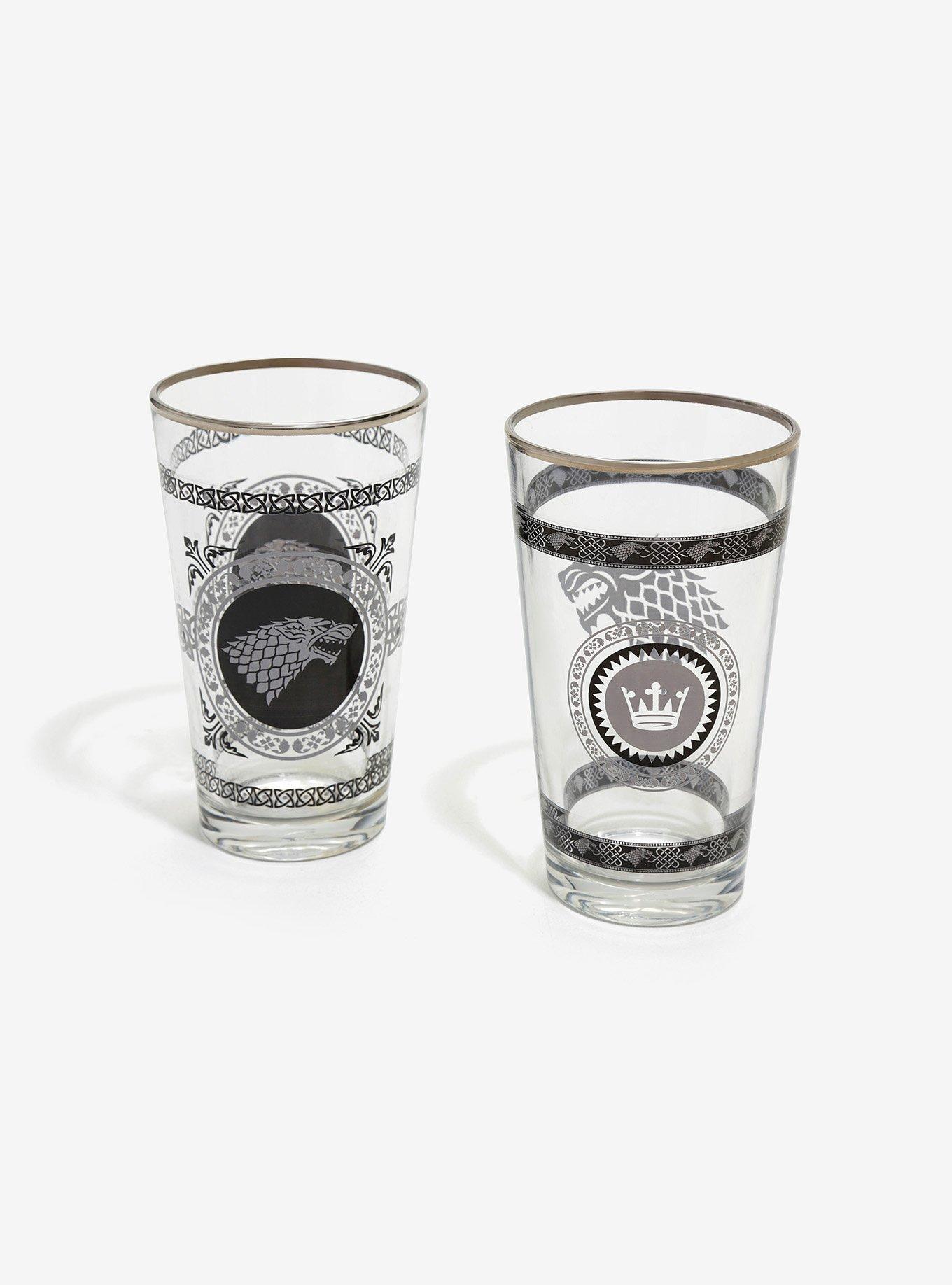 Game Of Thrones House Stark Pint Glasses, , alternate