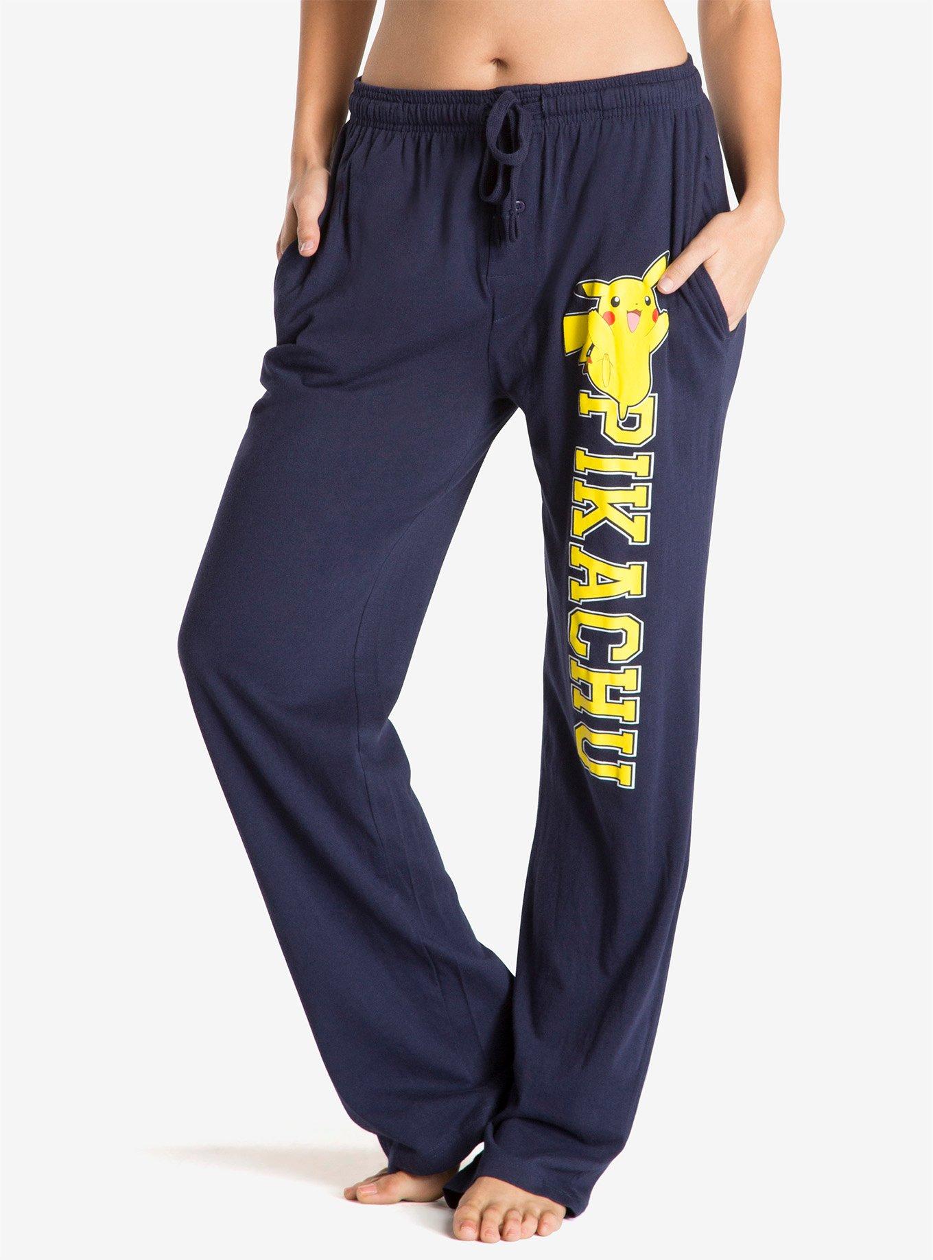 Pok&eacute;mon Pikachu Varsity Style Pajama Pants, , alternate