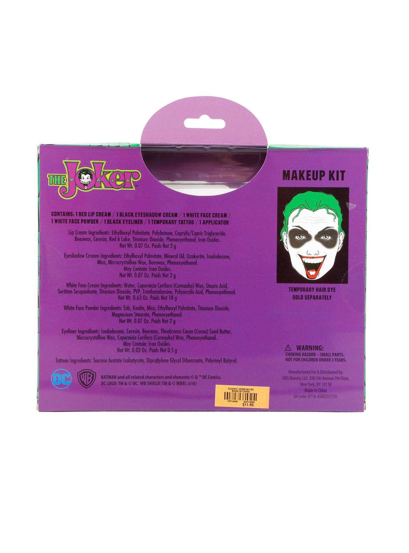 DC Comics Joker Classic Makeup Kit, , alternate