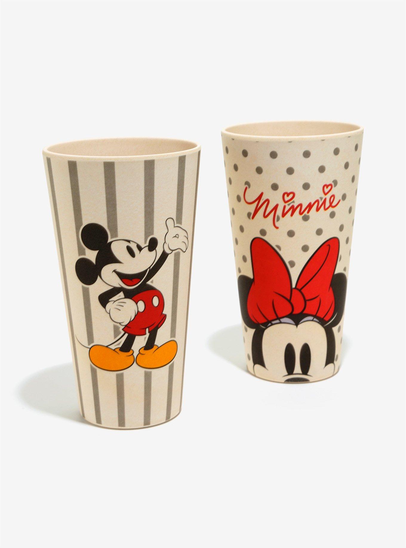 Disney Mickey Mouse And Minnie Mouse Bamboo Cups, , alternate
