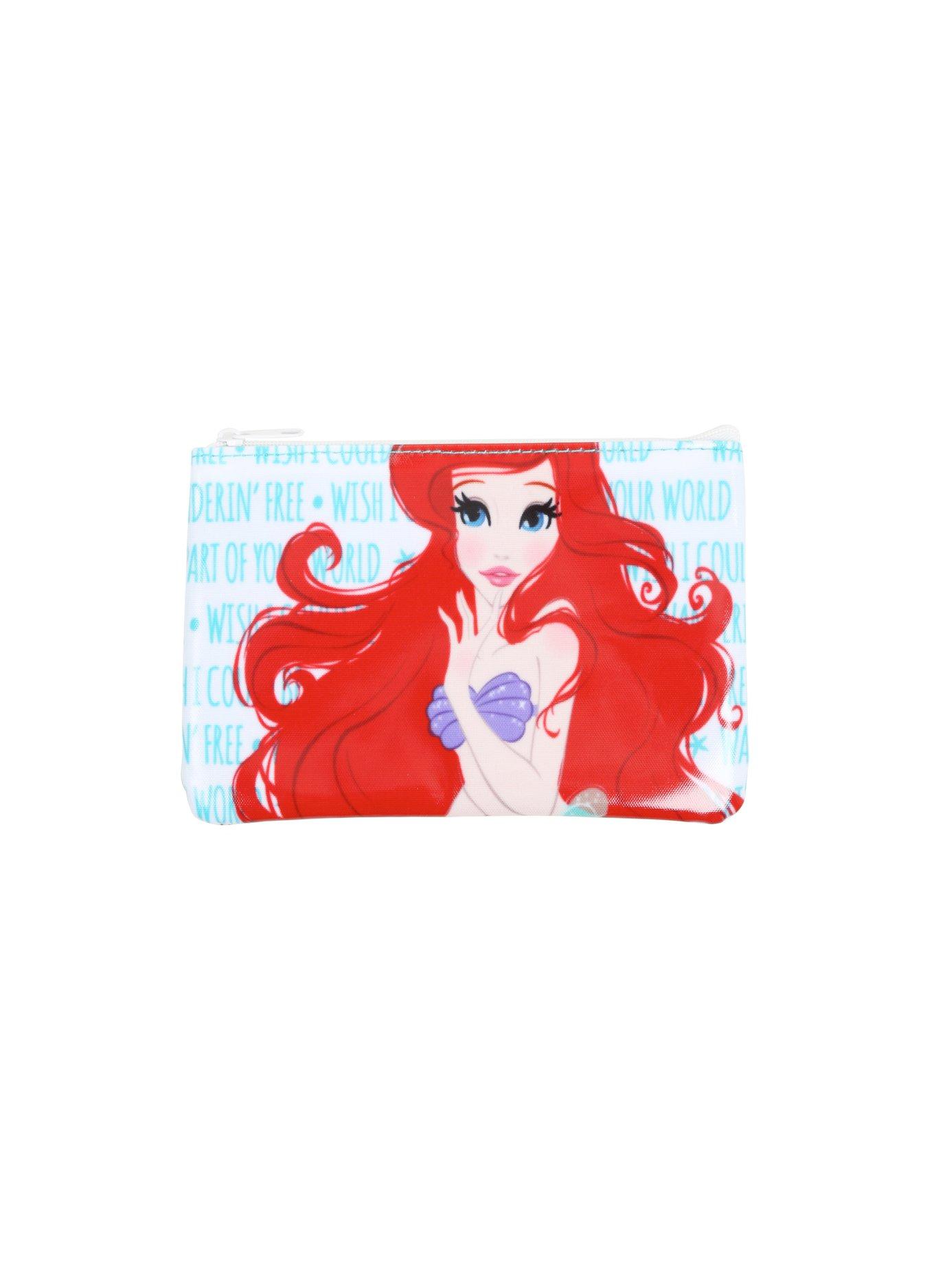 Disney The Little Mermaid Ariel Makeup Bag Set, , alternate