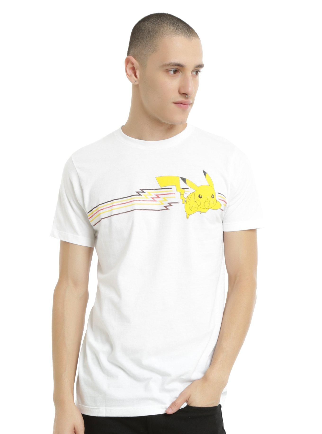 Pokemon Pikachu Stripes T-Shirt, , alternate