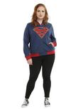 DC Comics DC TV Supergirl Girls Hooded Jacket Plus Size, , alternate