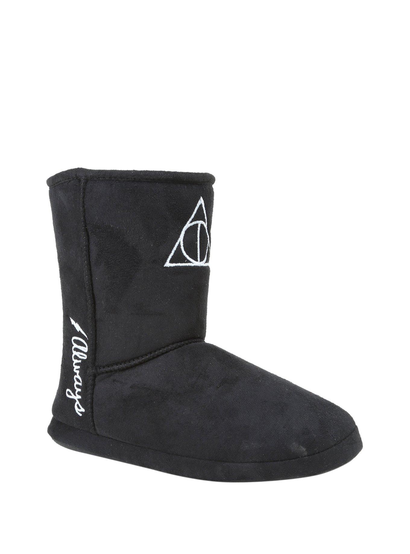 Harry Potter Deathly Hallows Slipper Boots, , alternate