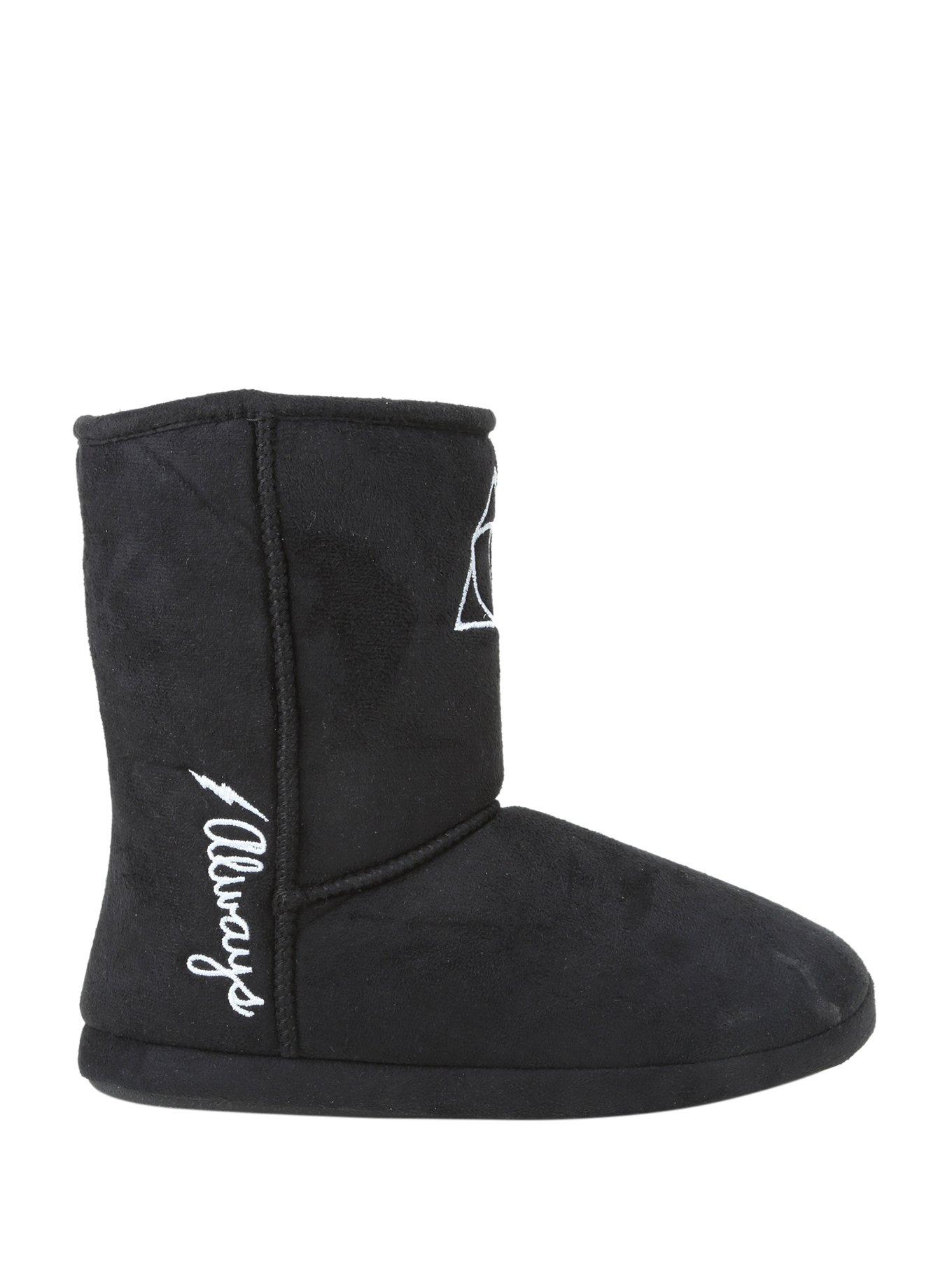 Harry Potter Deathly Hallows Slipper Boots, , alternate