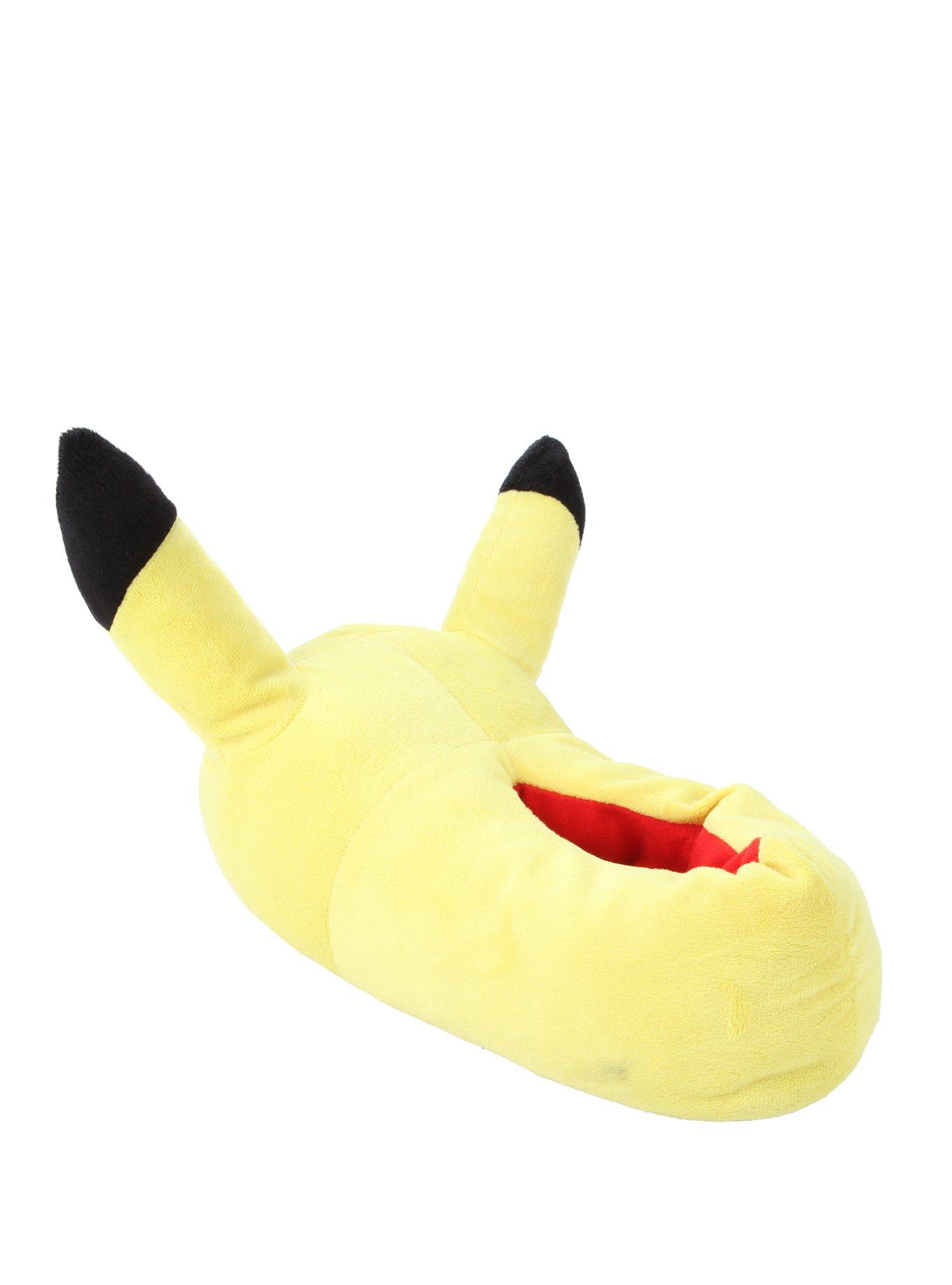 Pokémon Pikachu Plush Slippers, , alternate