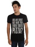 Abs Great But Pizza T-Shirt, , alternate