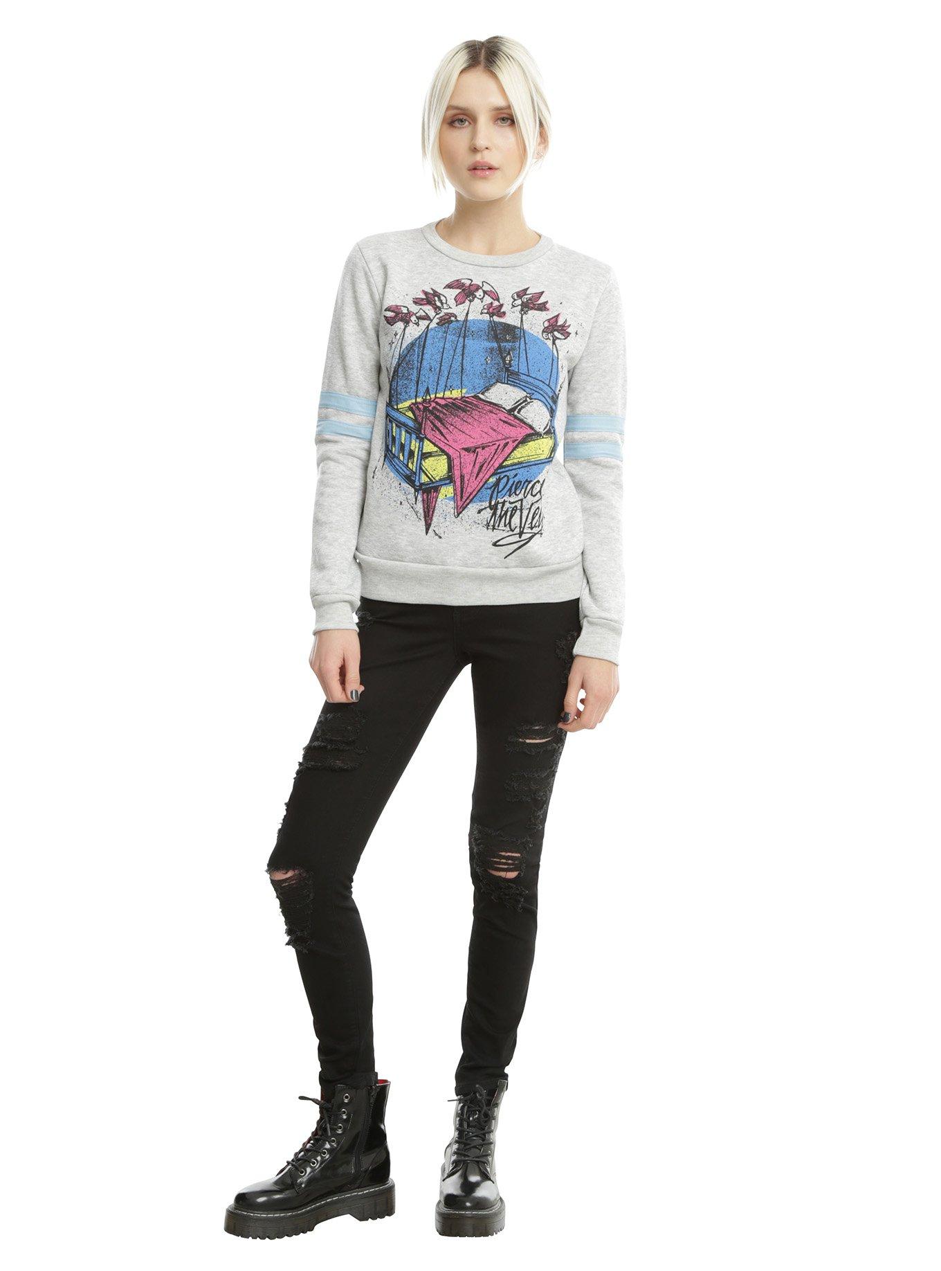 Pierce The Veil Bed Girls Crewneck Sweatshirt, , alternate