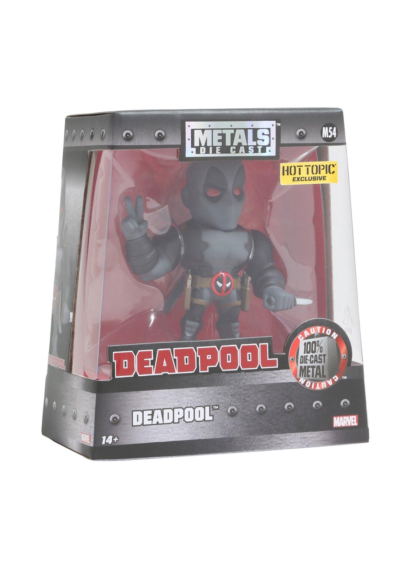 Marvel Deadpool Die Cast Metal Figure Hot Topic Exclusive, , alternate