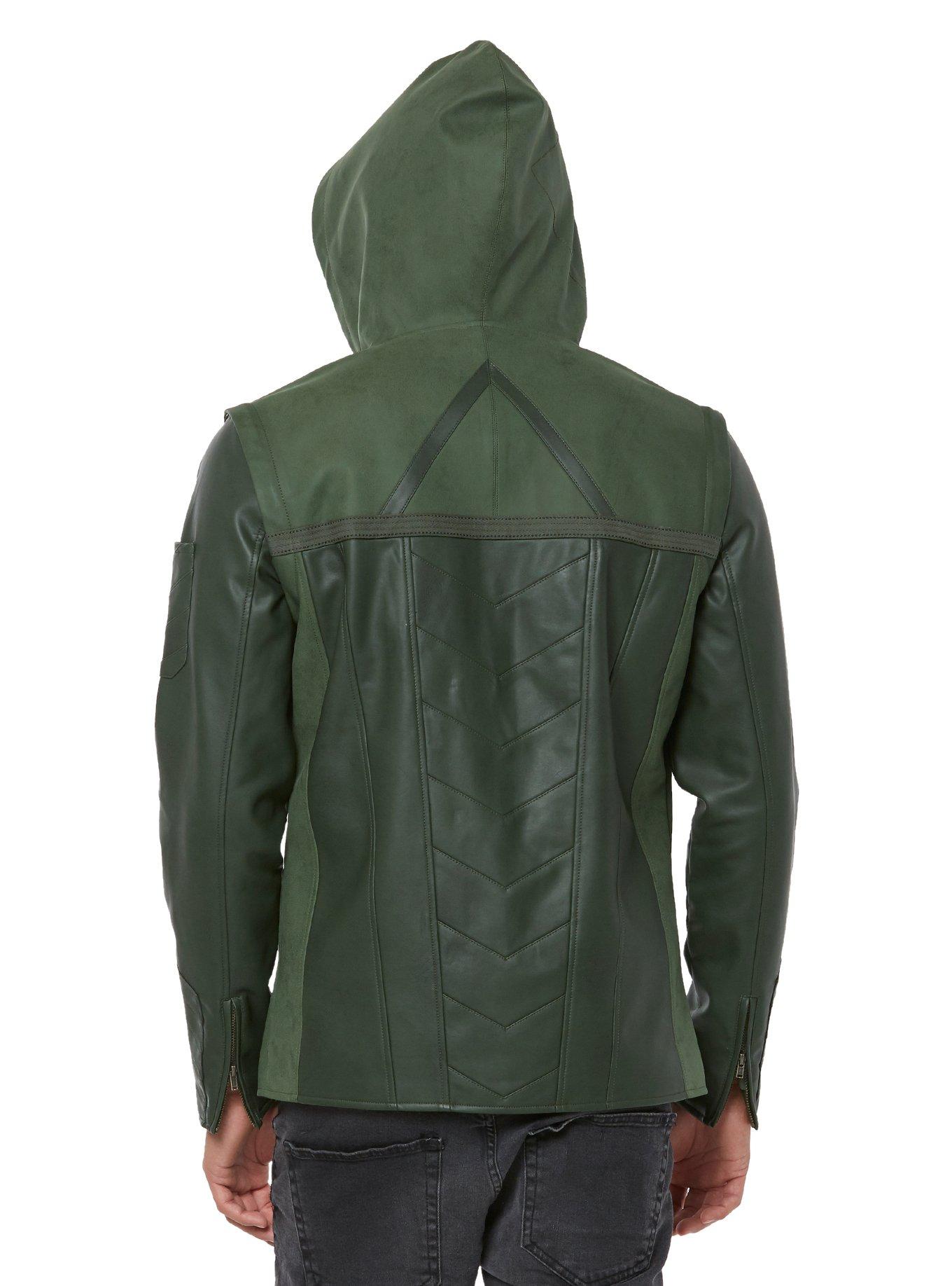 DC Comics DC TV Arrow Hooded Jacket, , alternate