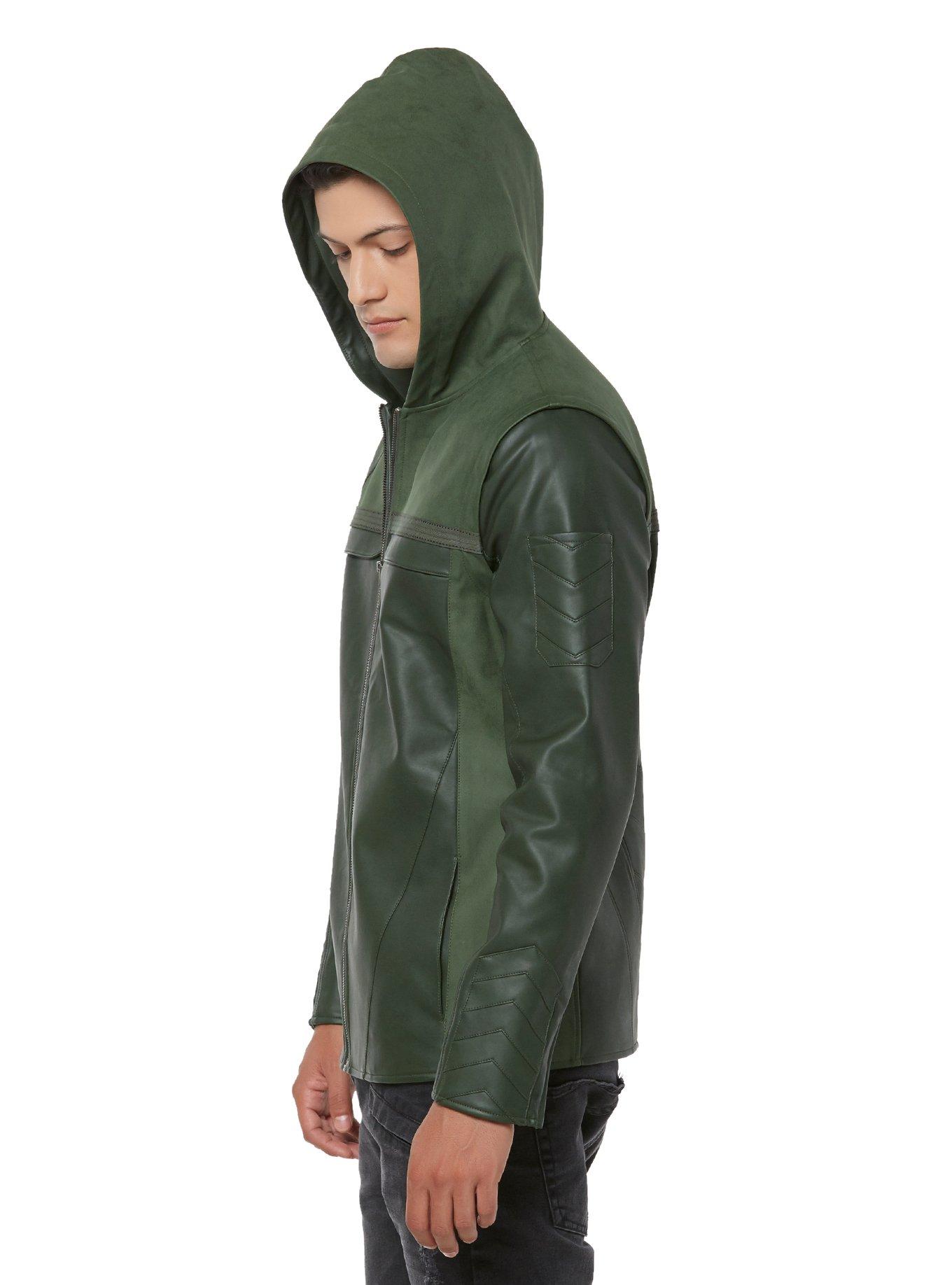 DC Comics DC TV Arrow Hooded Jacket, , alternate