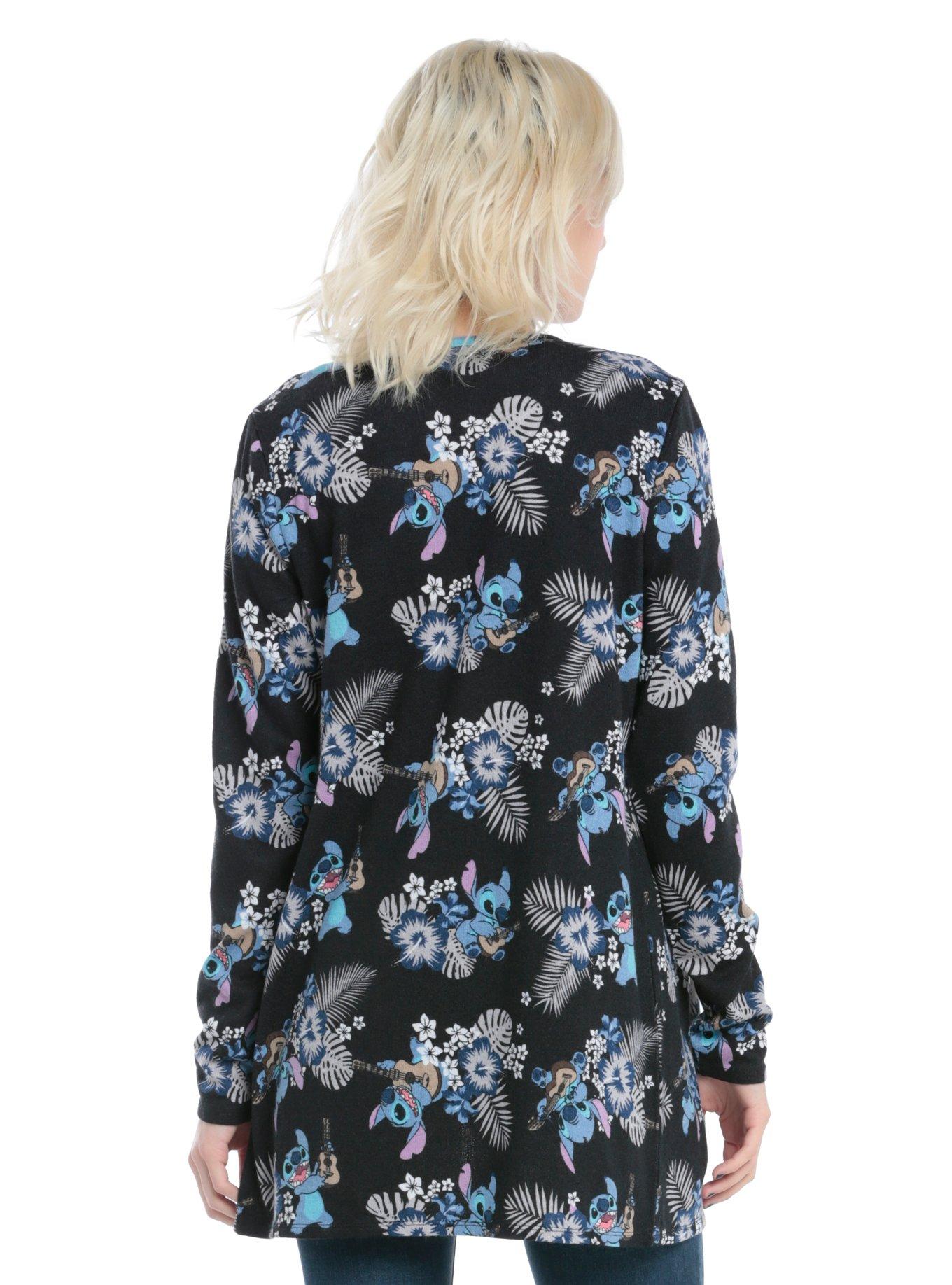 Disney Lilo & Stitch Tropical Girls Flyaway Cardigan, , alternate
