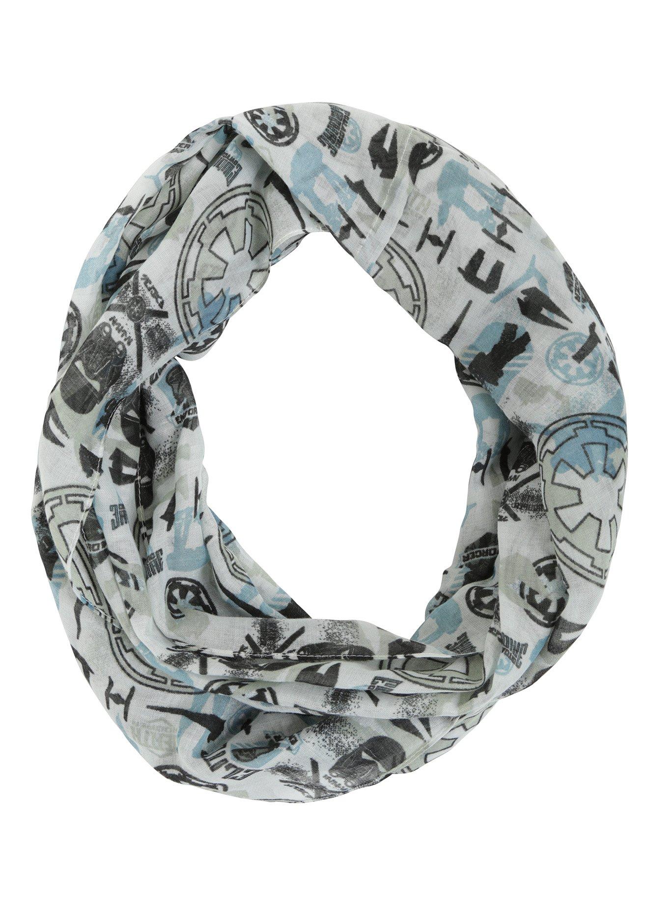 Star Wars Rogue One Mixed Icons Viscose Scarf, , alternate