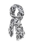 Supernatural To Hell And Back Print Oblong Scarf, , alternate