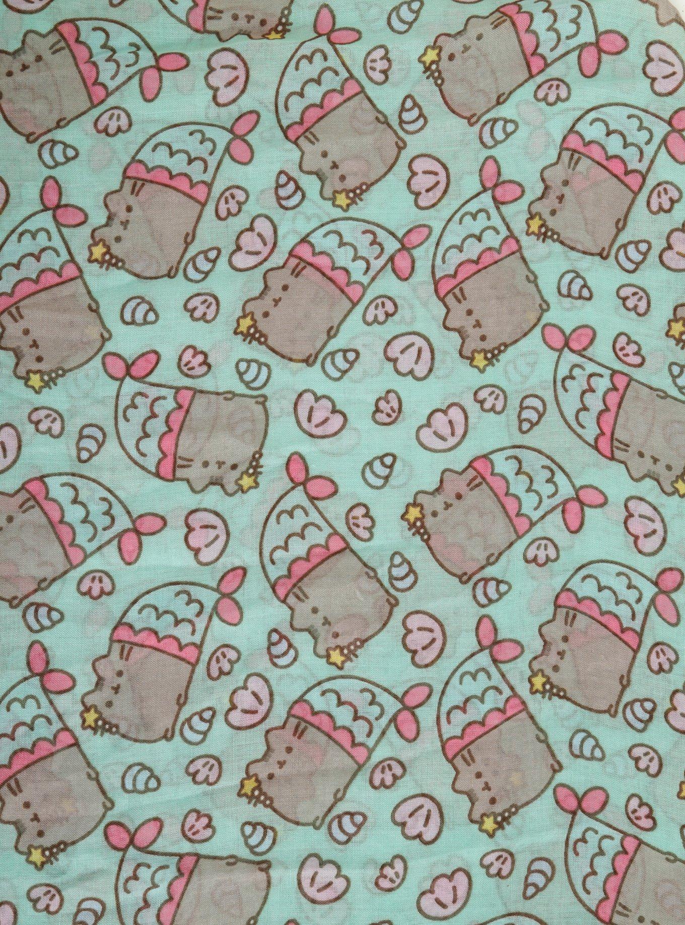 Pusheen Mermaid Infinity Scarf, , alternate - view 3