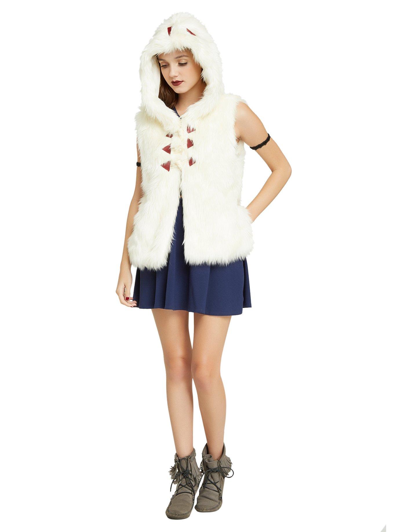 Her Universe Studio Ghibli Princess Mononoke Vest, , alternate