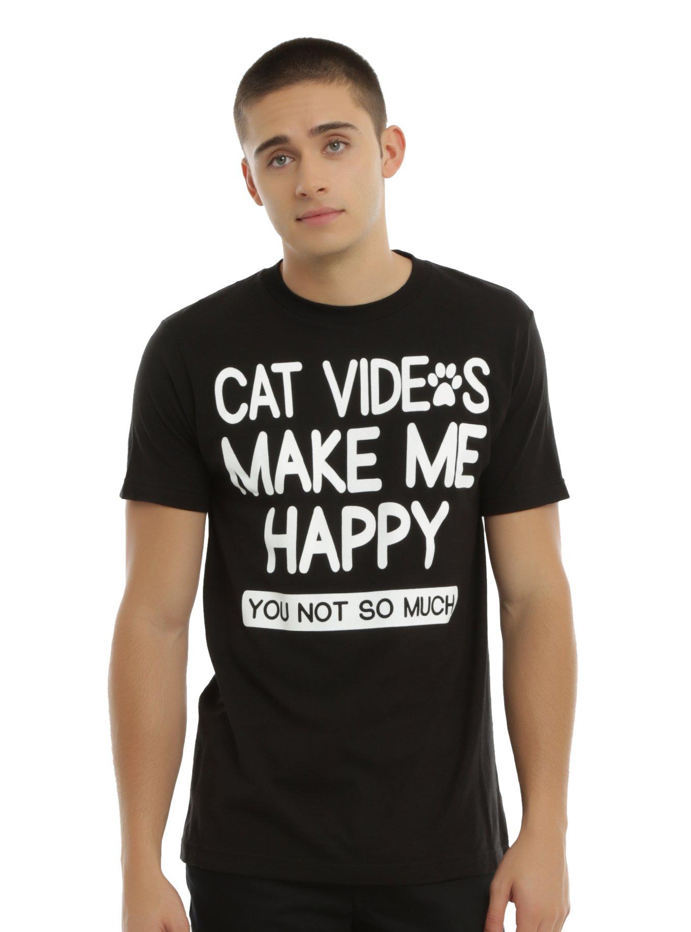 Cat Videos T-Shirt, , alternate
