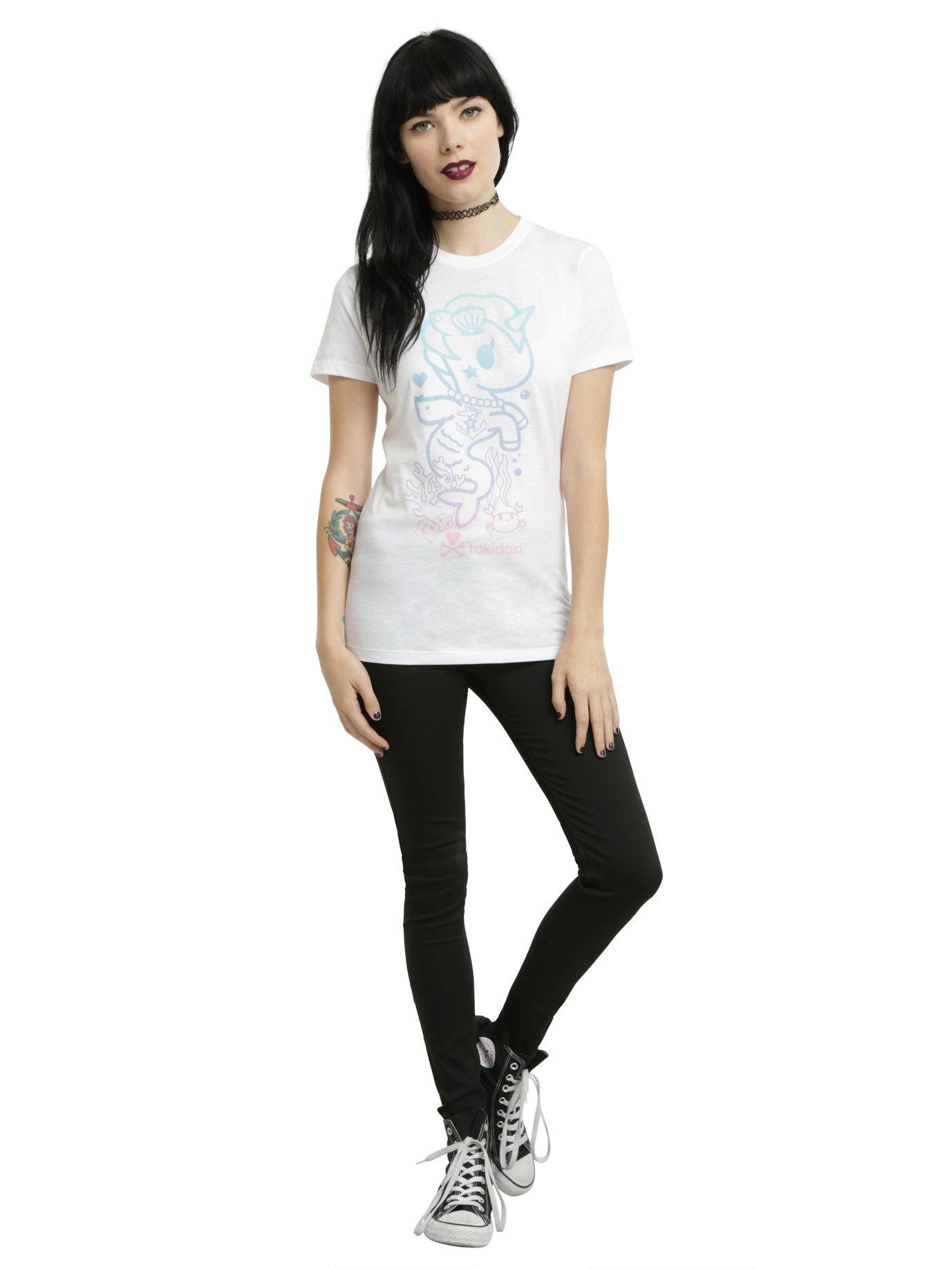 Tokidoki Pastel Mermicornos T-Shirt, , alternate