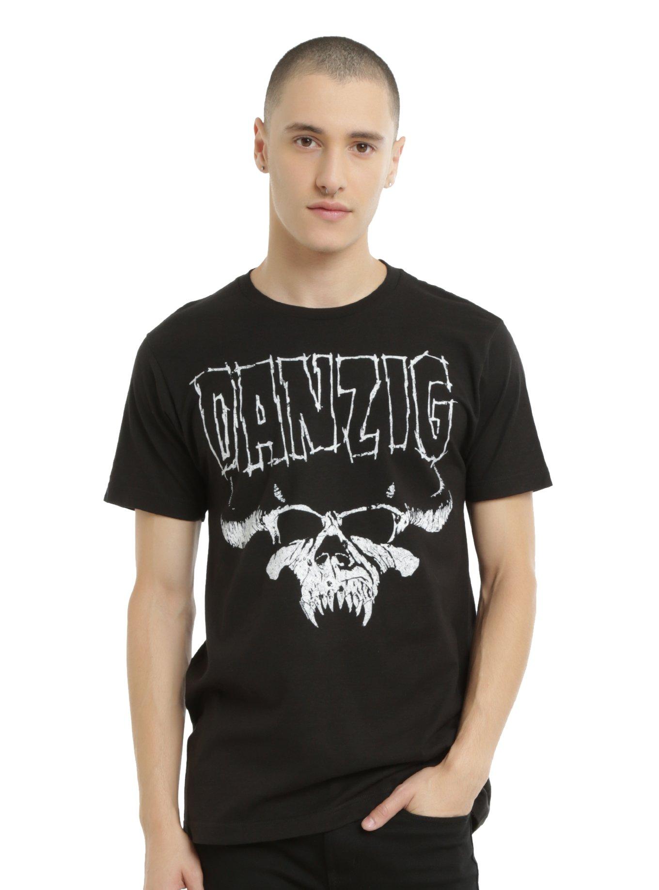 Danzig Skull Logo T-Shirt, , alternate