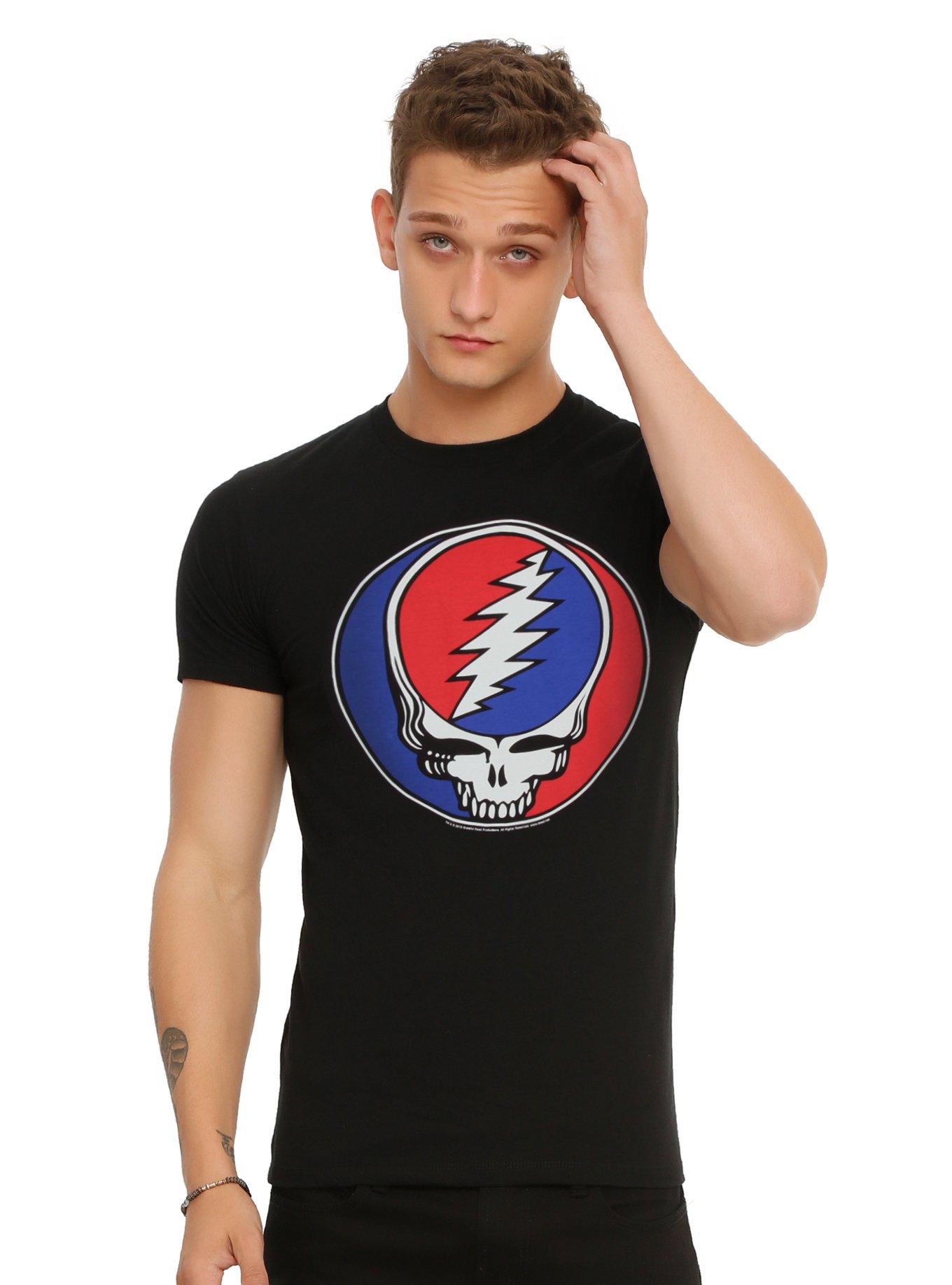 Grateful Dead Stealie Skull T-Shirt, , alternate