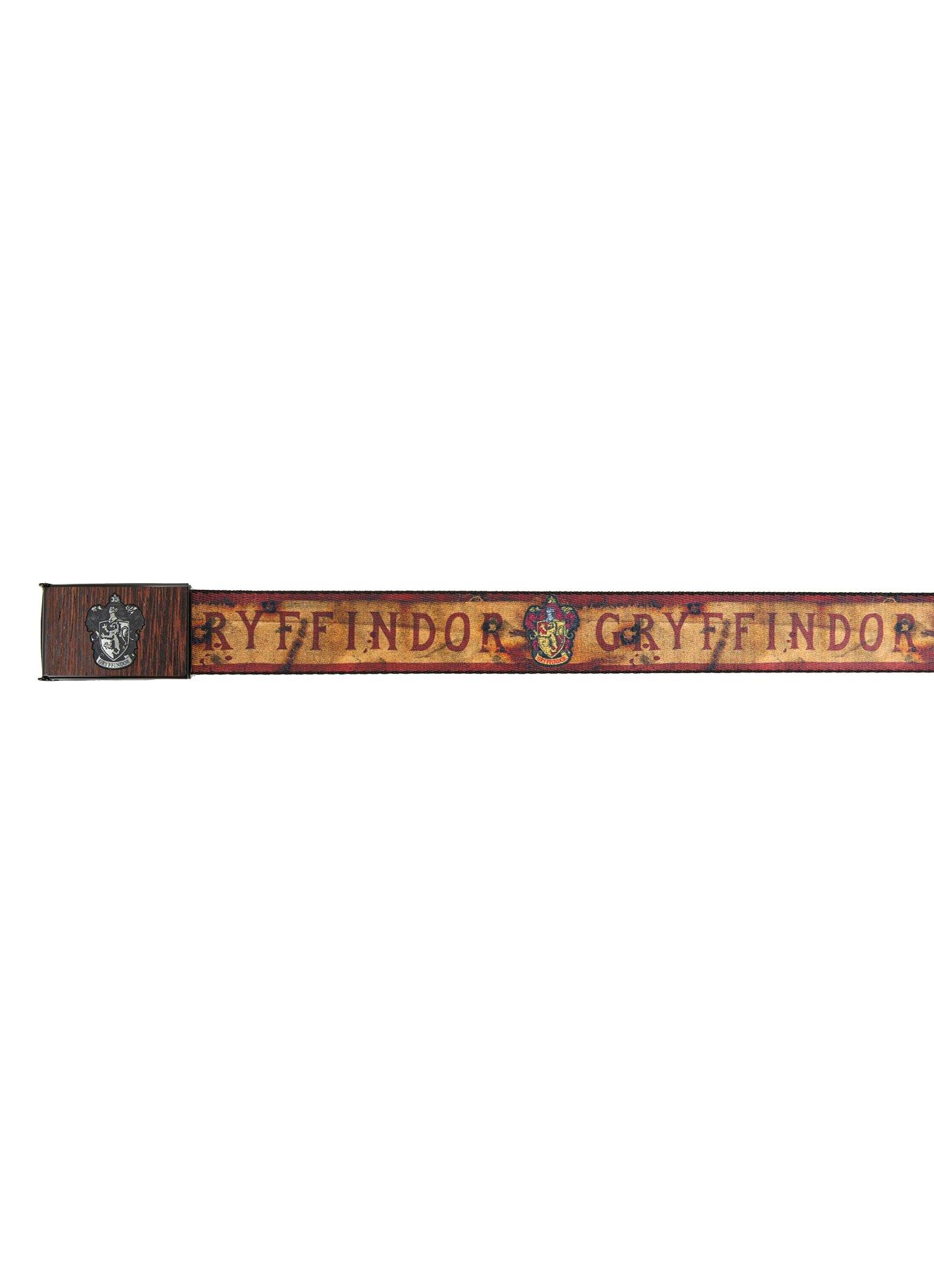 Harry Potter Gryffindor Wood Buckle Belt , , alternate
