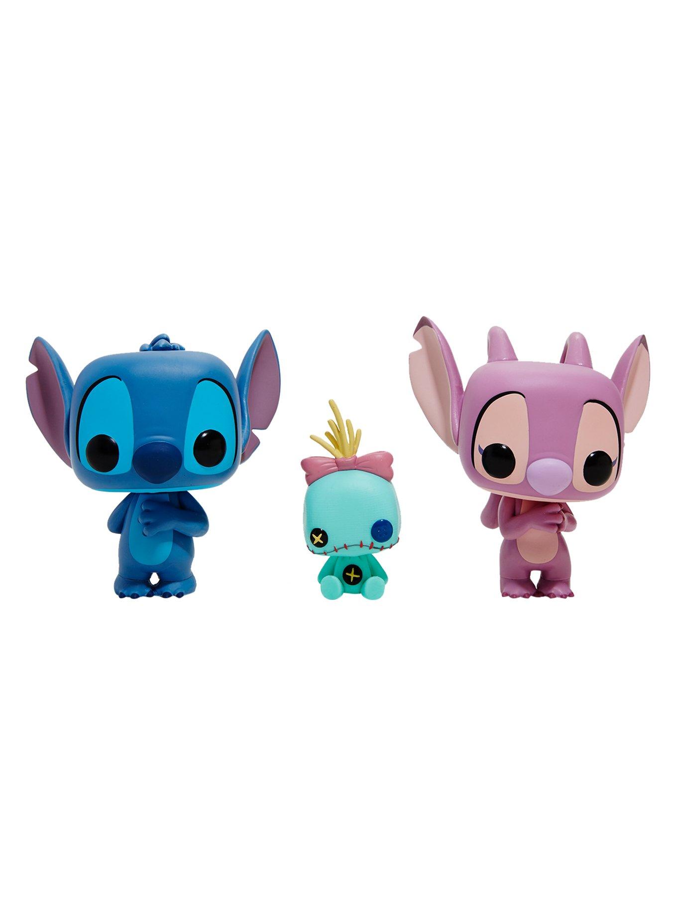 Funko Pop Disney Winter Stitch & Angel 2 Pack Hot Topic Exclusive IN HAND 