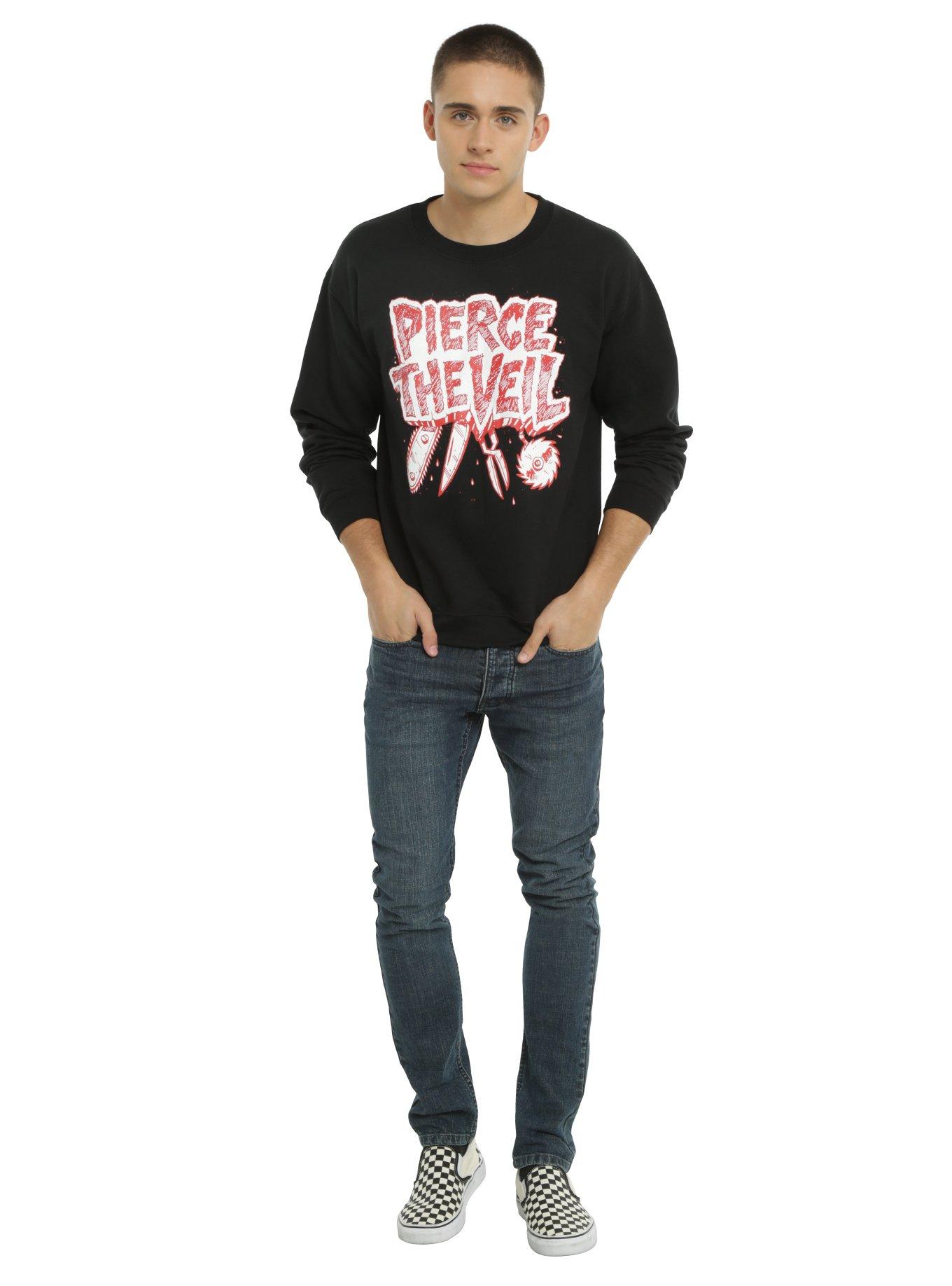 Pierce The Veil Misadventures Logo Sweatshirt, , alternate