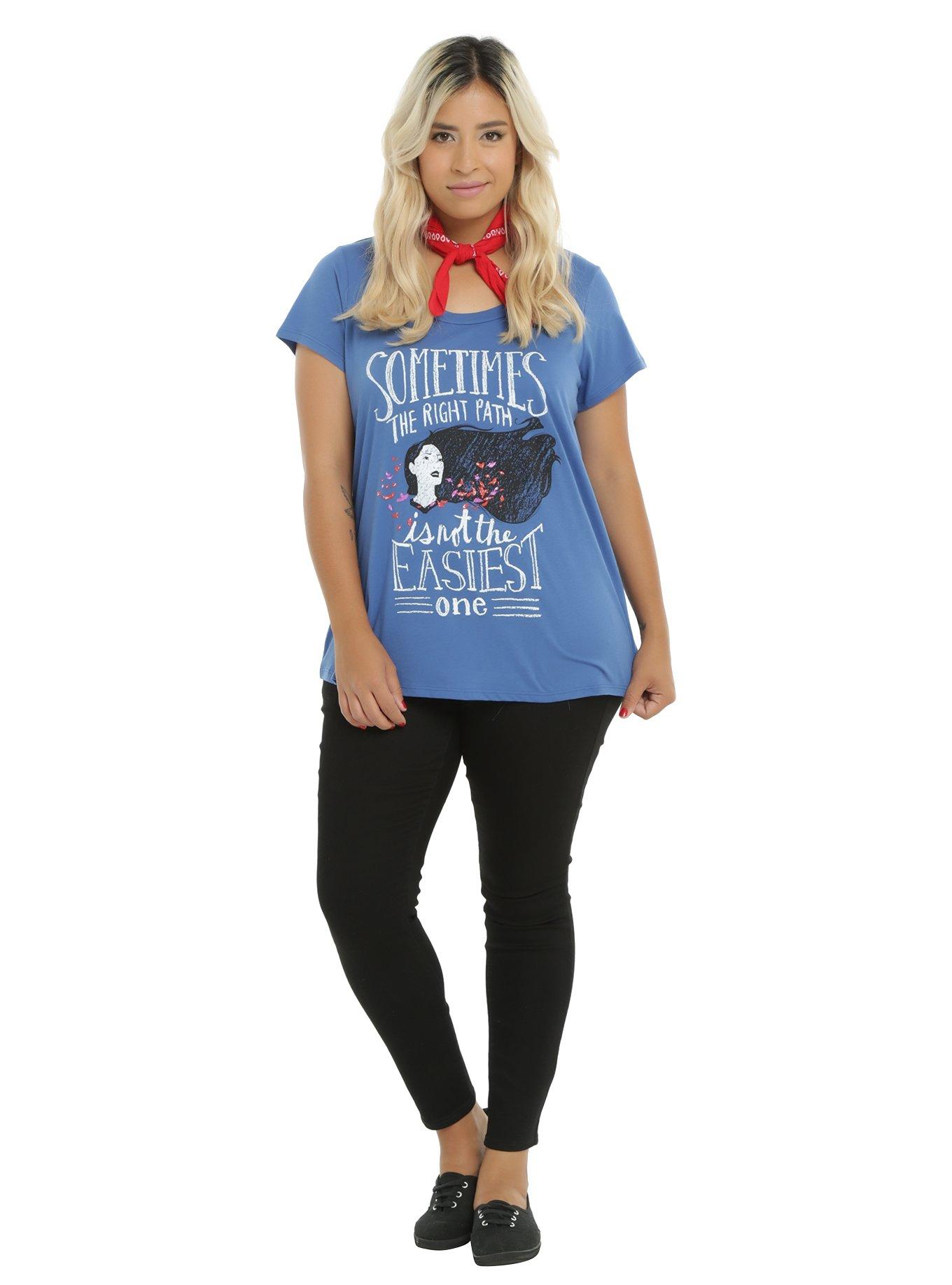 Disney Pocahontas The Right Path Girls T-Shirt Plus Size, , alternate