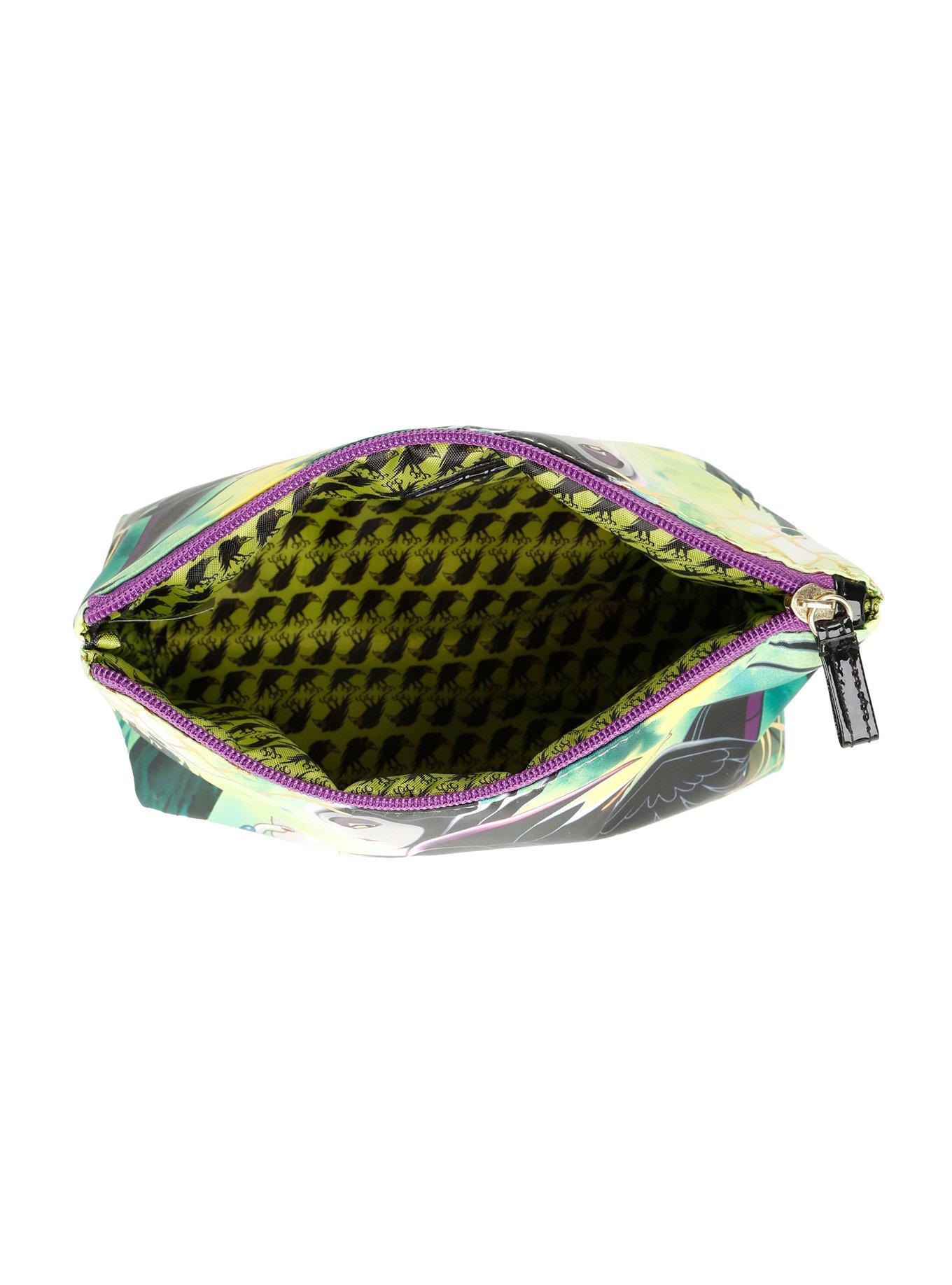 Disney Sleeping Beauty Malificent Cosmetic Bag, , alternate