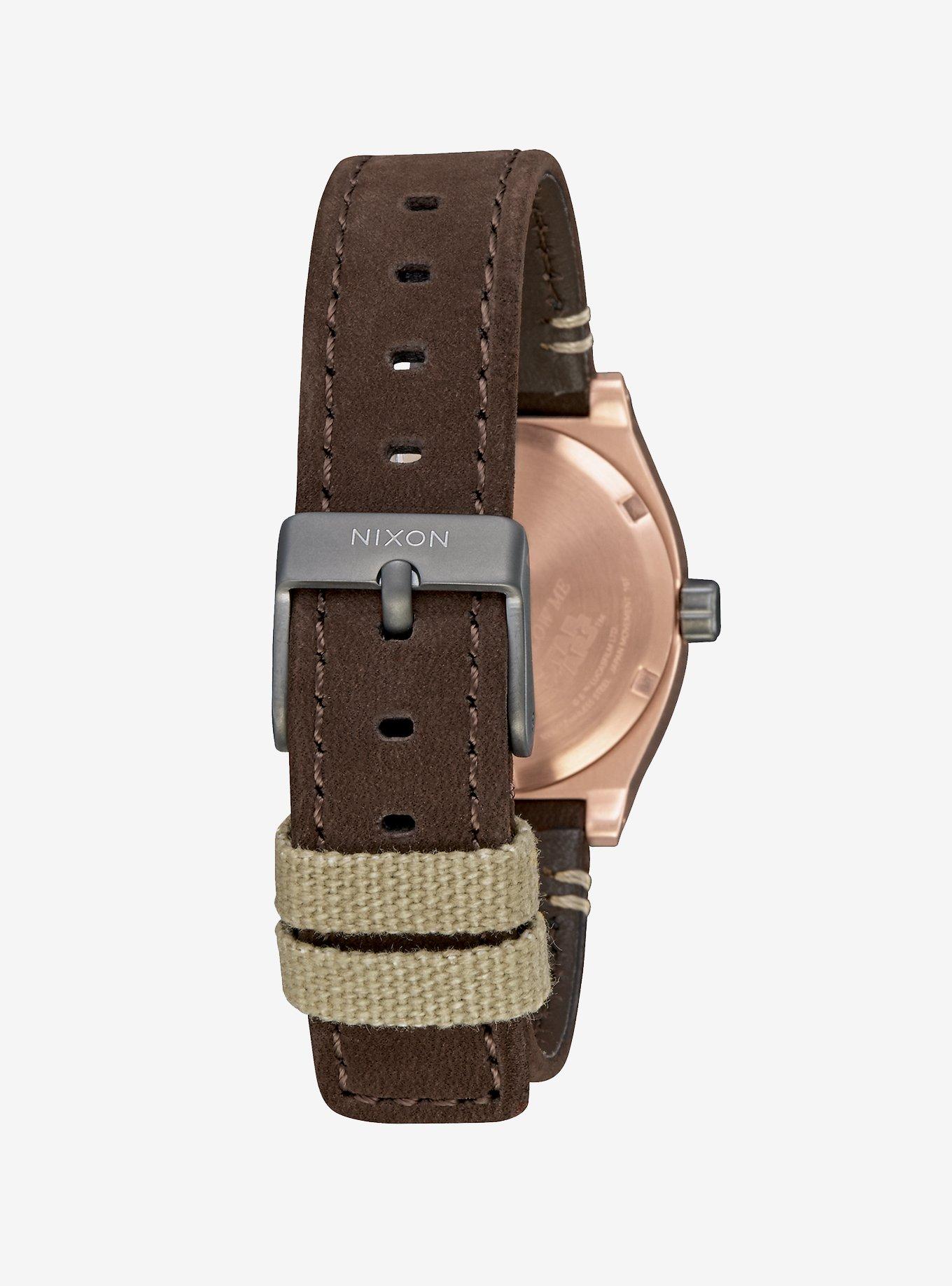 Nixon Star Wars Rey Women's Medium Time Teller Gold Watch, , alternate