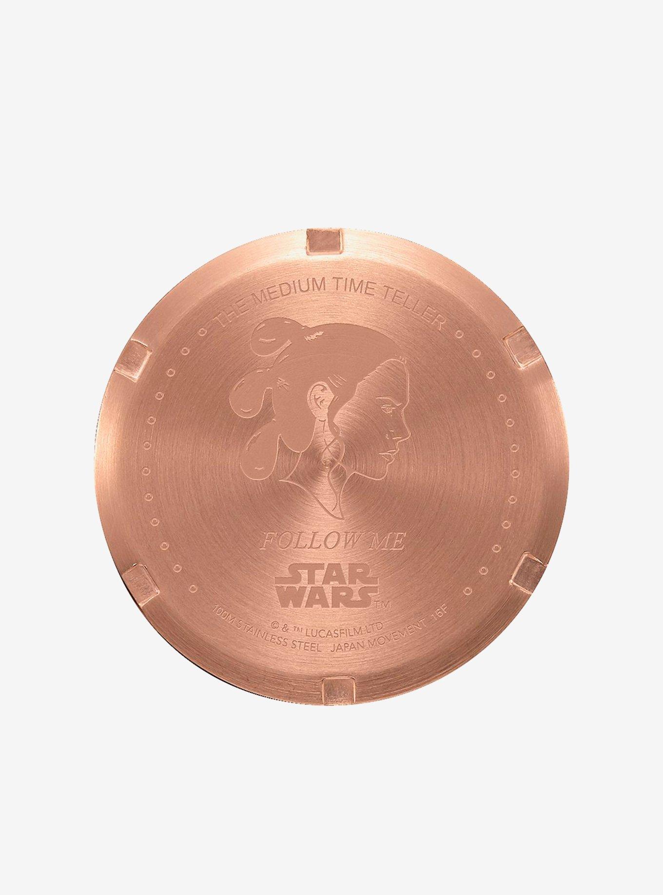 Nixon Star Wars Rey Women's Medium Time Teller Gold Watch, , alternate