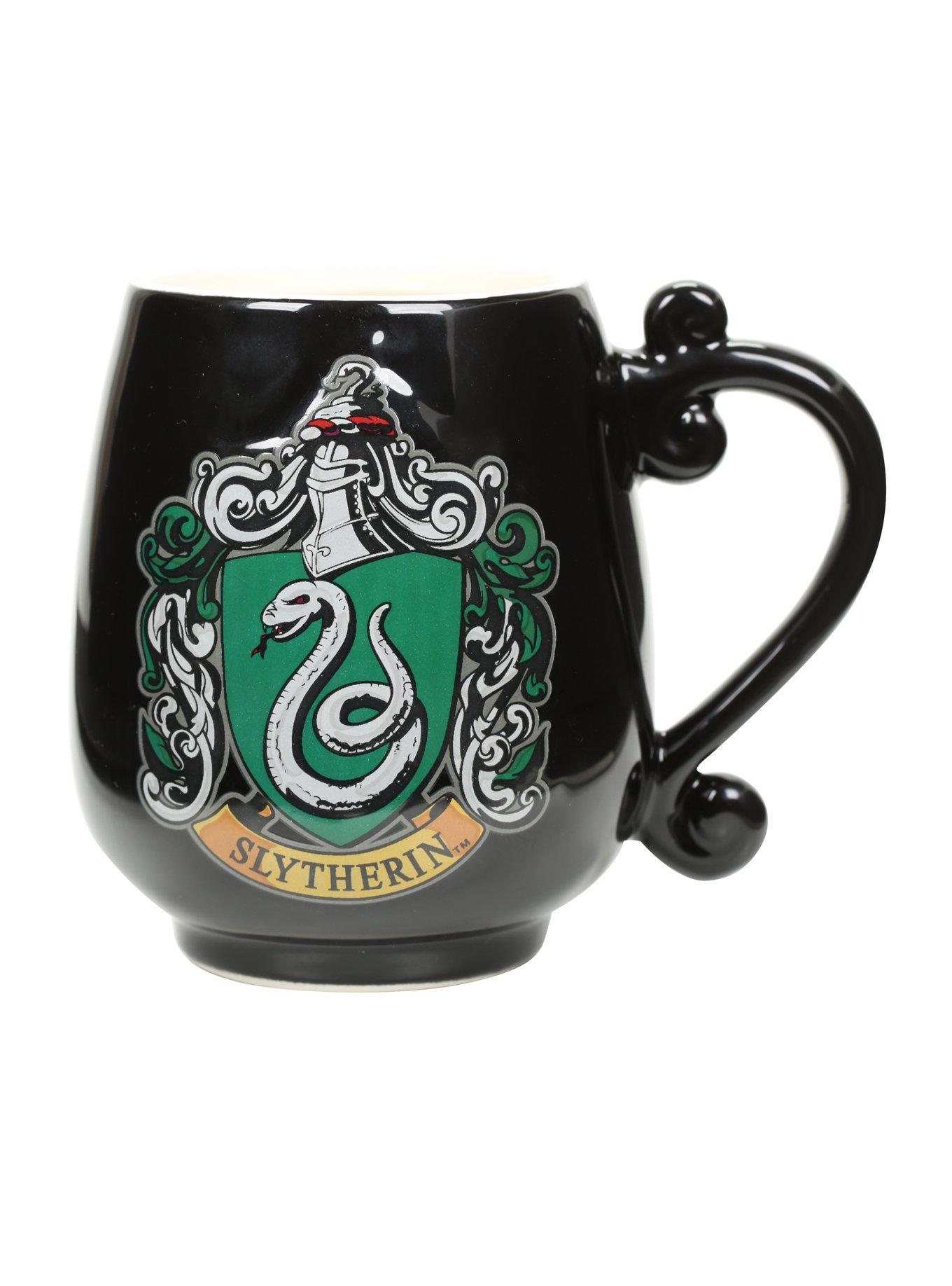 Harry Potter Slytherin Crest Ceramic Mug, , alternate