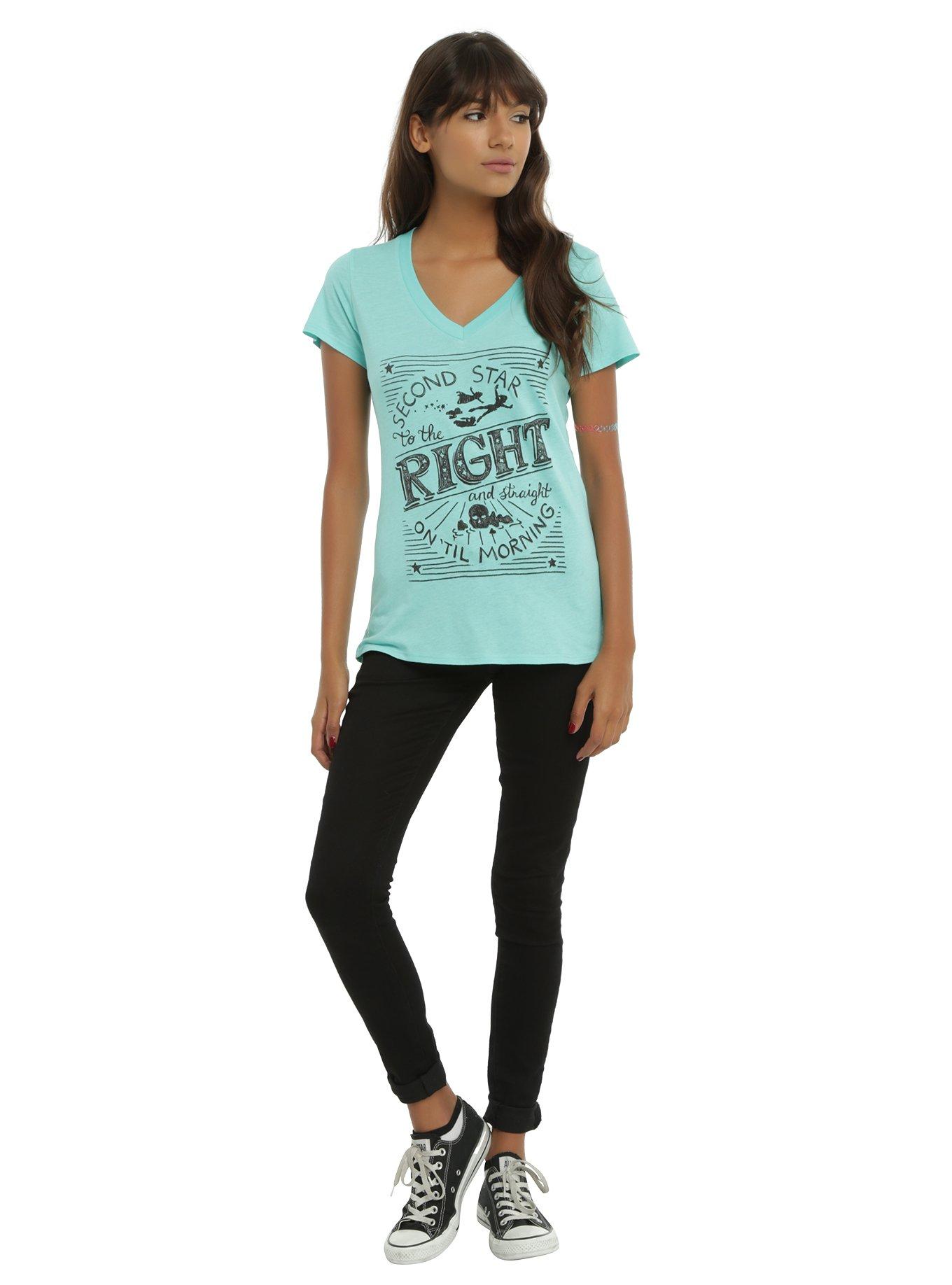Disney Peter Pan Second Star Girls T-Shirt, , alternate