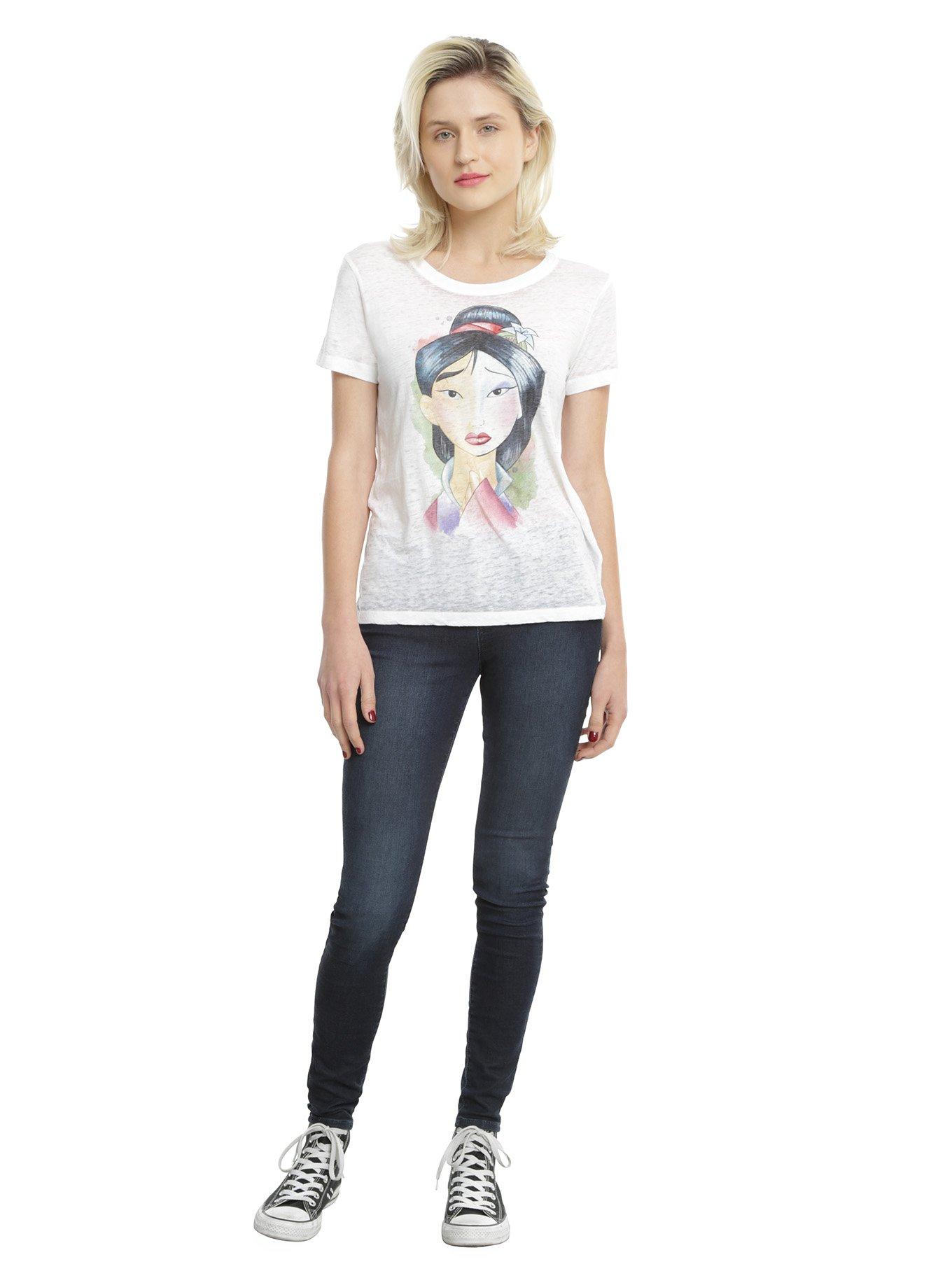 Disney Mulan Reflection Burnout Girls T-Shirt, , alternate