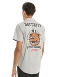 Five Nights At Freddy's Security Guard Short-Sleeved Woven Button-Up, , alternate