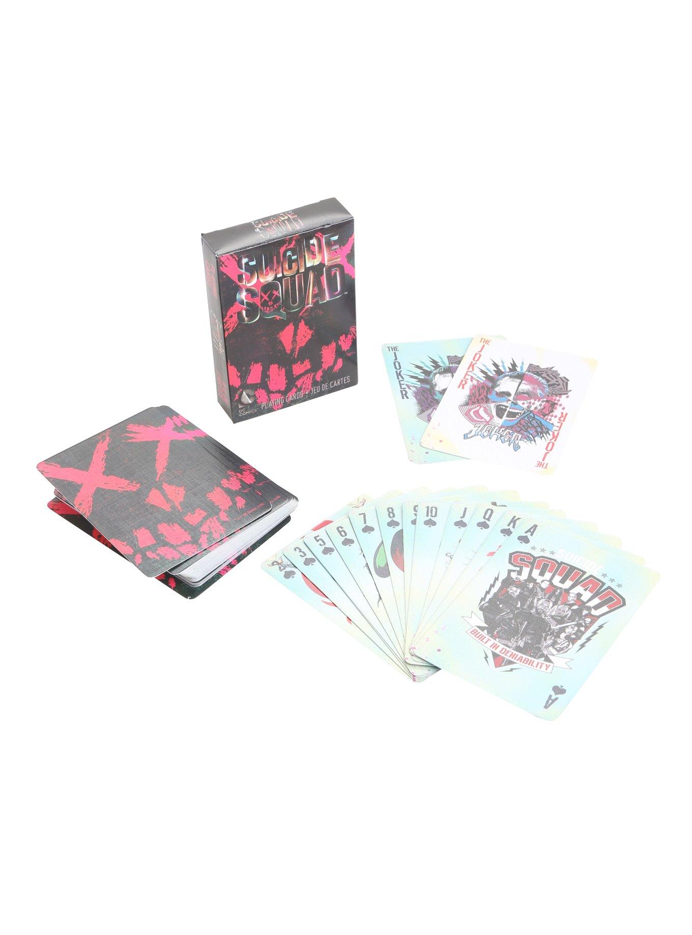 DC Comics Suicide Squad Playing Cards, , alternate