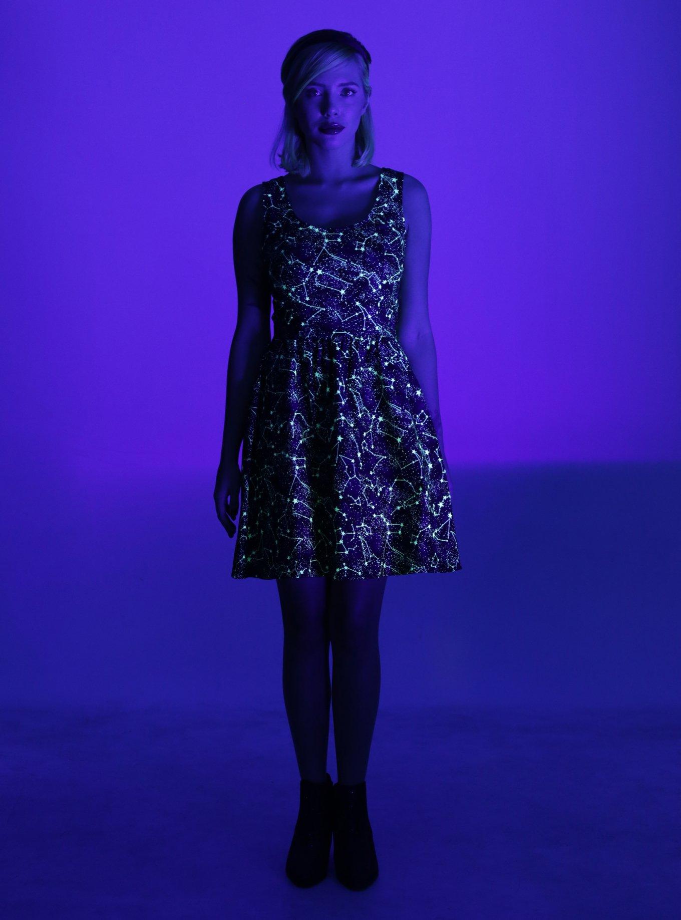 Celestial Glow-In-The-Dark Dress, , alternate