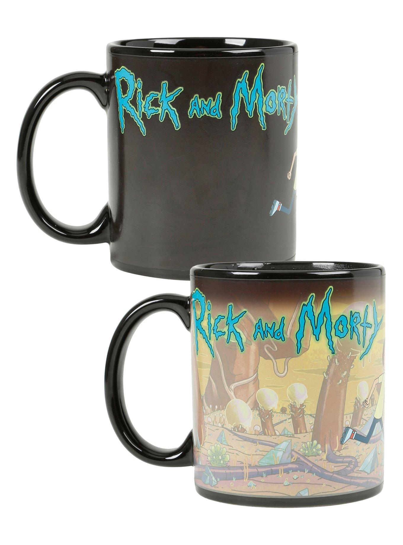 Hot topic rick 2025 and morty mug