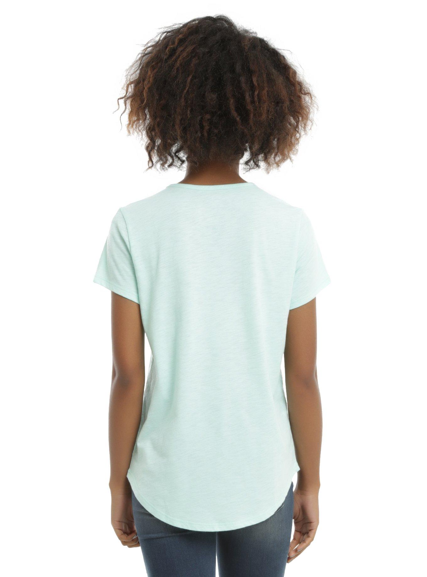 Disney The Little Mermaid Ariel Lace-Up Tarot Card Girls T-Shirt, , alternate