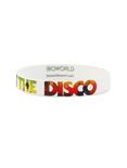 Panic! At The Disco Multicolor Logo Rubber Bracelet, , alternate
