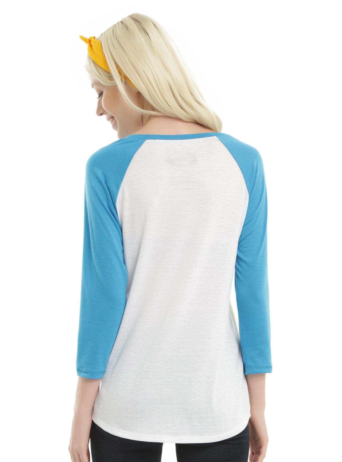 Disney Beauty And The Beast Sublimated Girls Raglan, , alternate