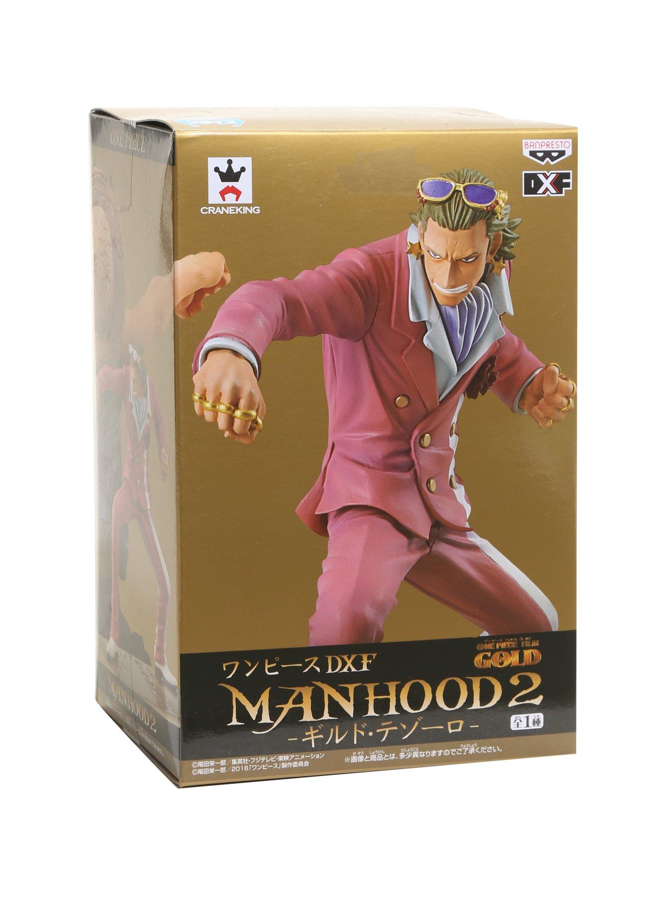 Banpresto One Piece Gild Tesoro DXF Manhood 2 One Piece Film Gold Figure, , alternate