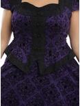 Once Upon A Time Regina Purple Dress Plus Size, , alternate