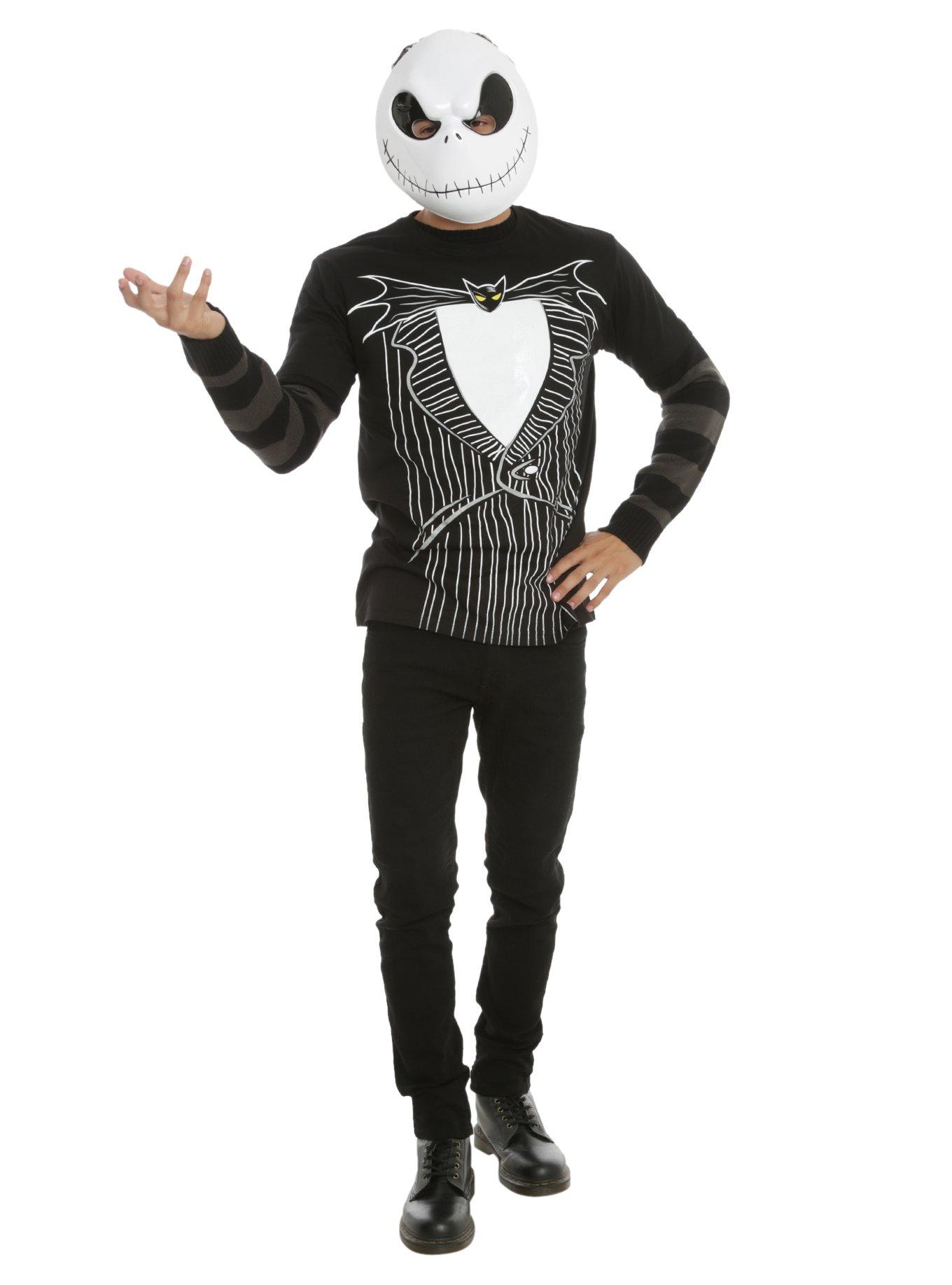 The Nightmare Before Christmas Jack Skellington Tuxedo Costume T-Shirt, , alternate