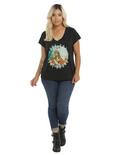 Disney The Fox And The Hound Tod & Copper Girls T-Shirt Plus Size, , alternate