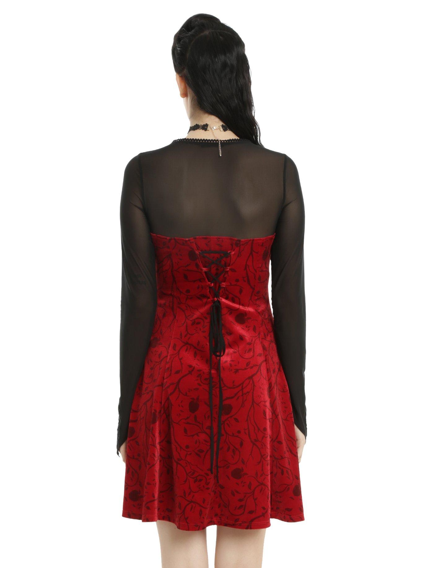 Once Upon A Time Regina Red Dress, , alternate